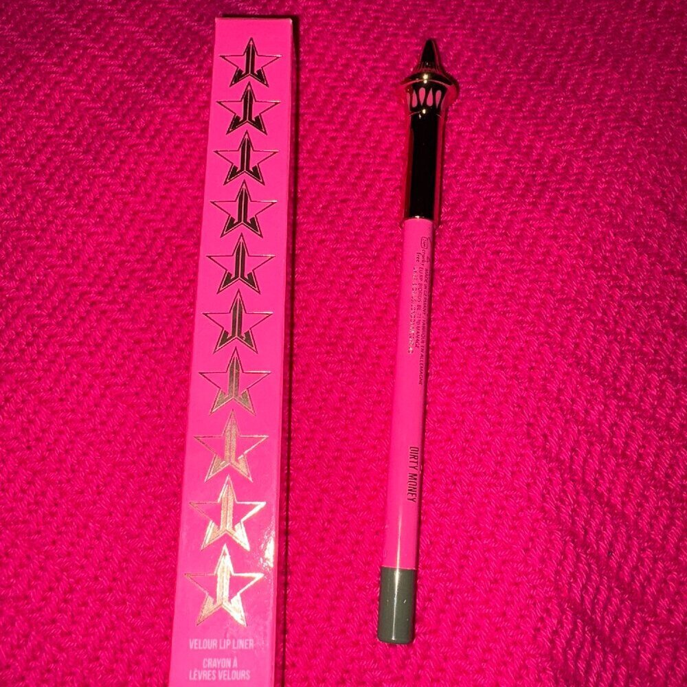 Jeffree Star Velour Lip Liner Dirty Money NWT Full Size Vegan